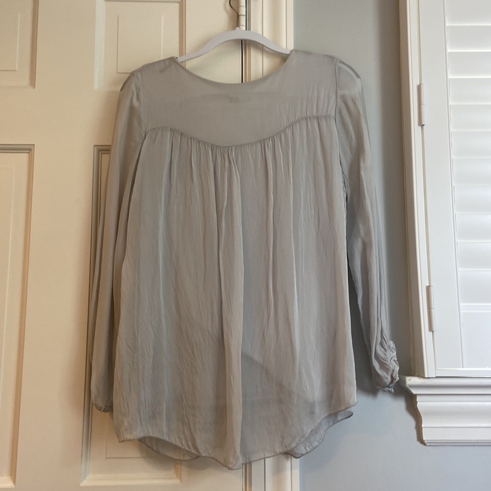 Lightweight Grey Blouse - Picture 2 of 2